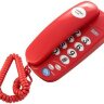 Проводной телефон Колибри KX-580 красный