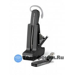 Plantronics Savi W445-M беспроводная DECT гарнитура  PL-W445-M для компьютера, MS Lync